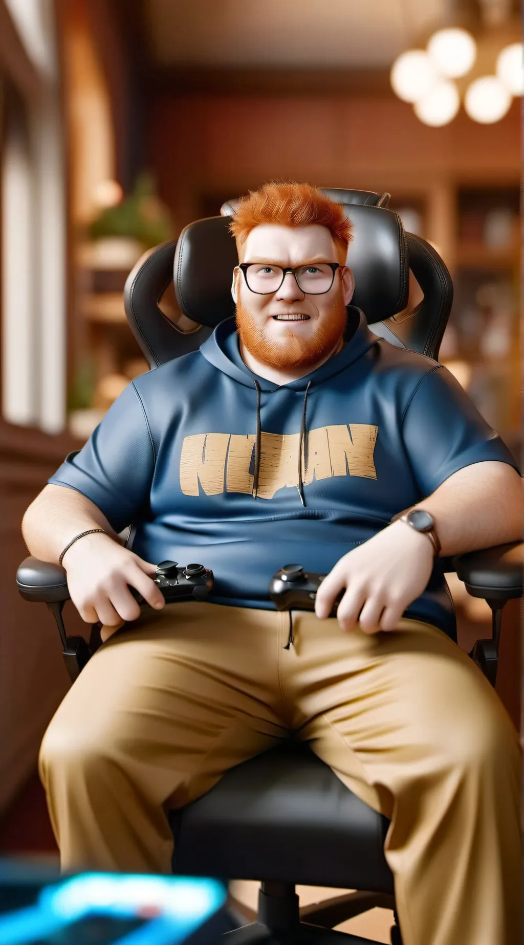 ai character: CaseOH background