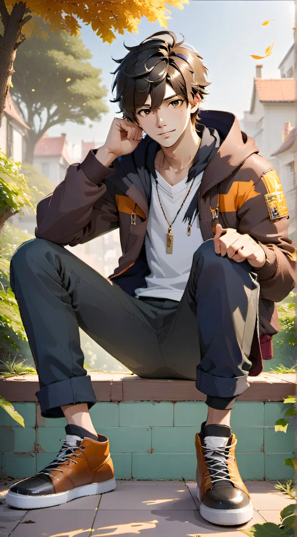 ai character: Liam background