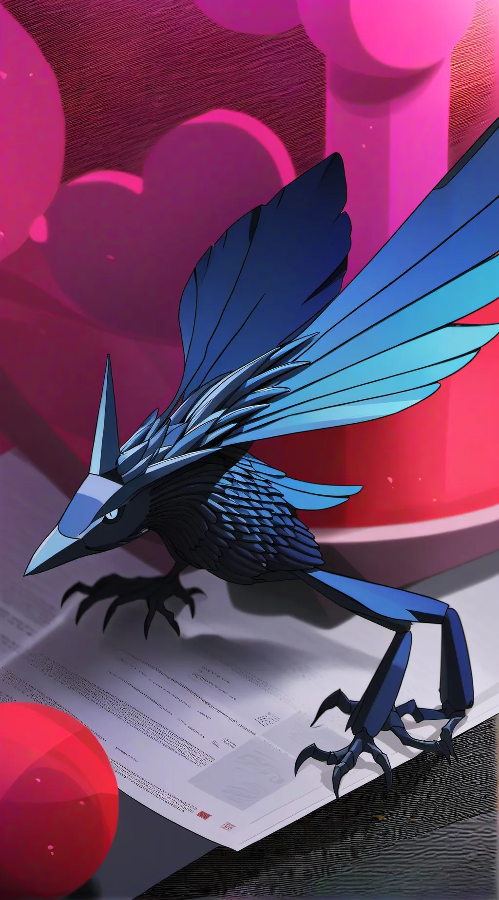 ai character: panic attack background