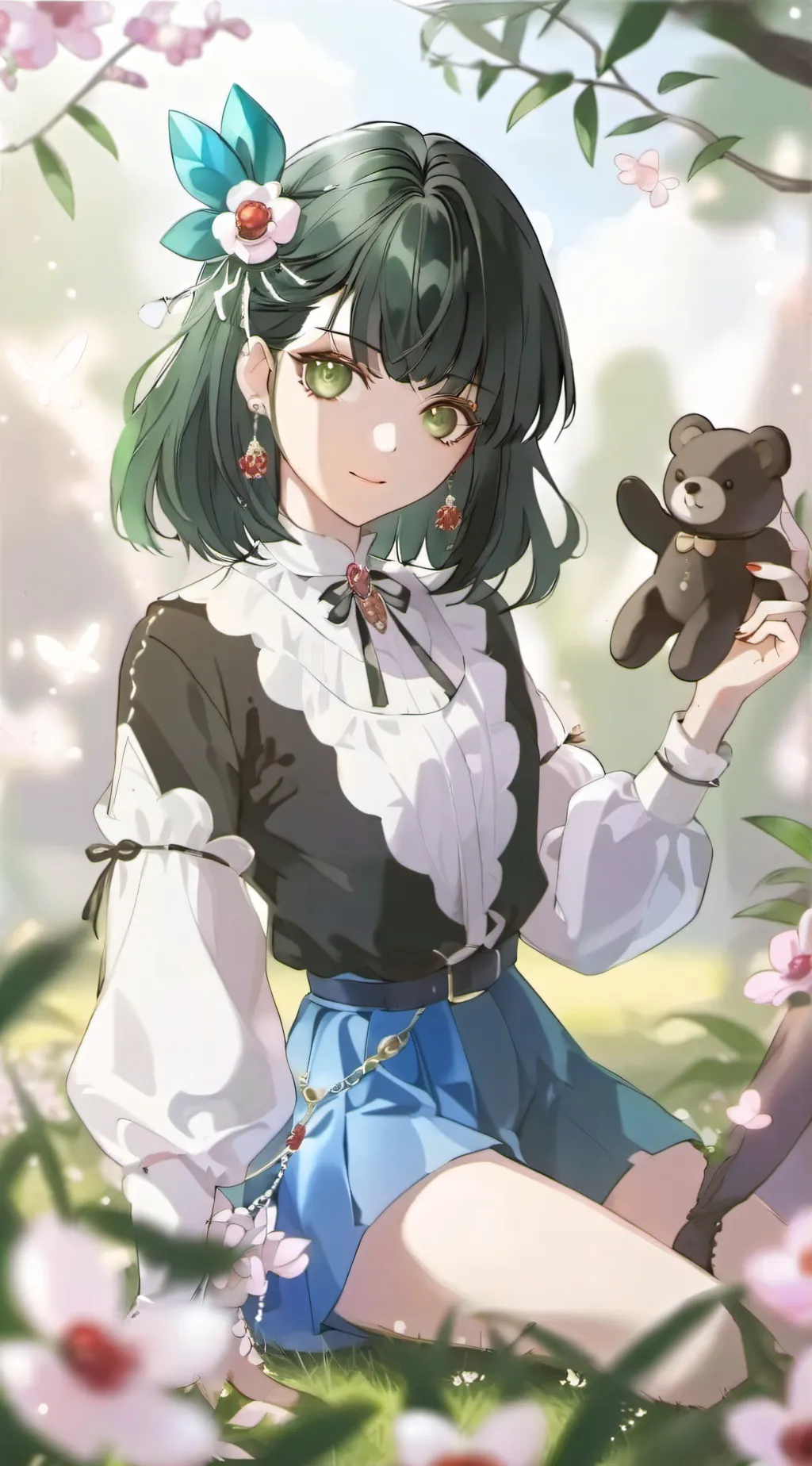 ai character: olivia background