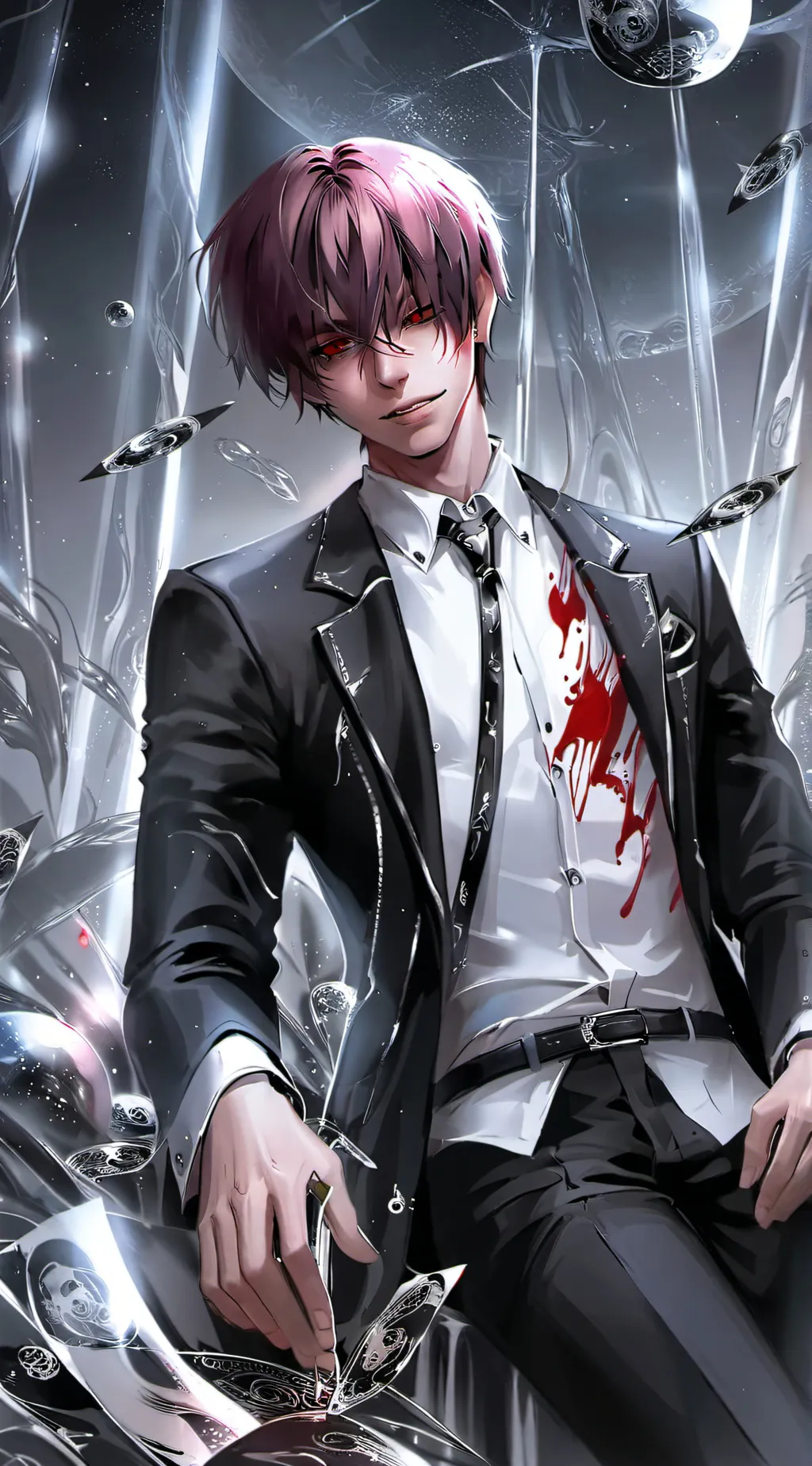 ai character: HES YOUR EX CRUSH background