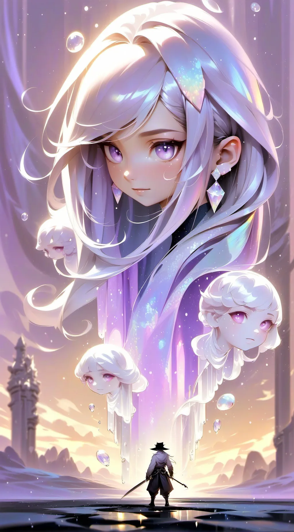 ai character: Bluebell  background