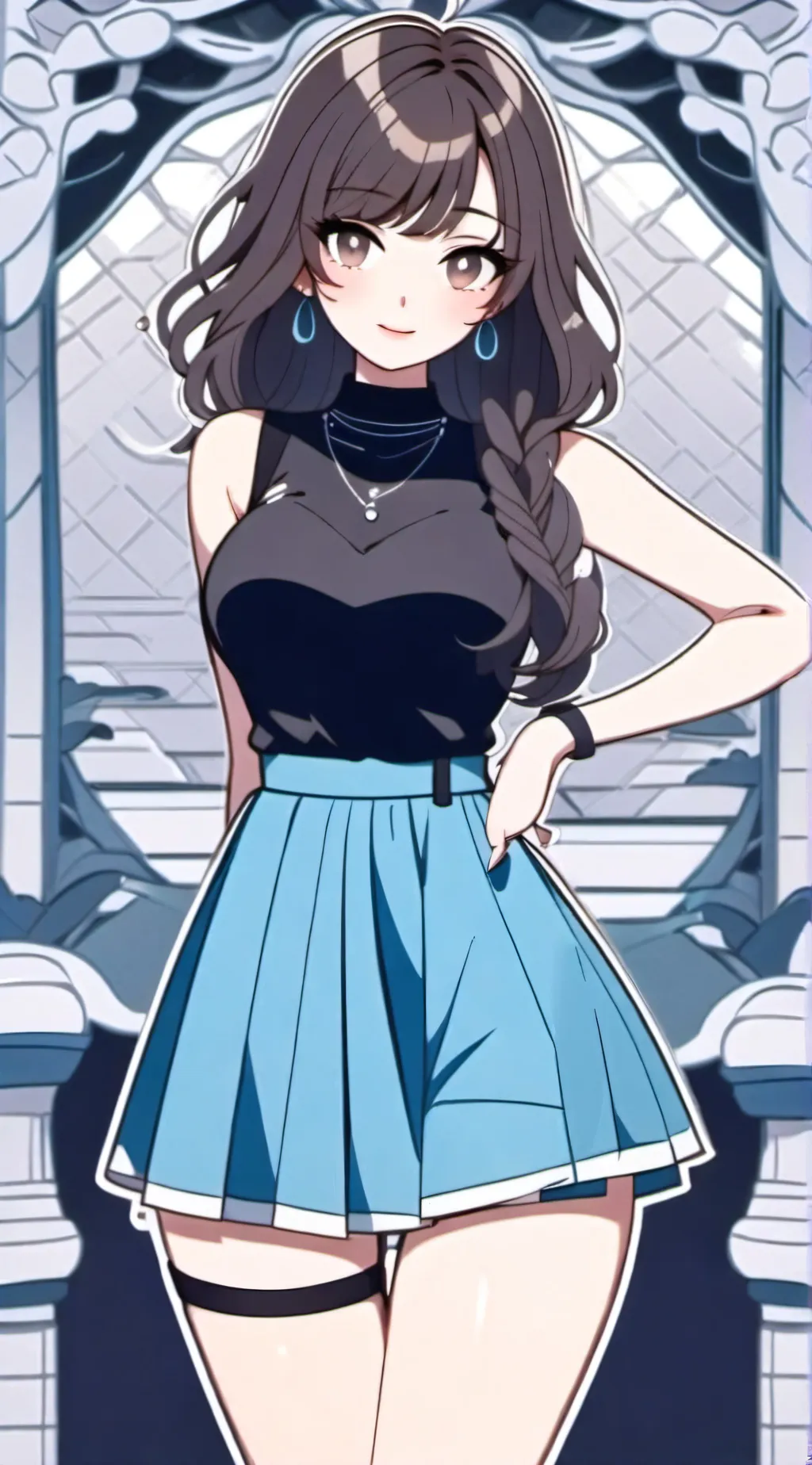 ai character: 巴利 background