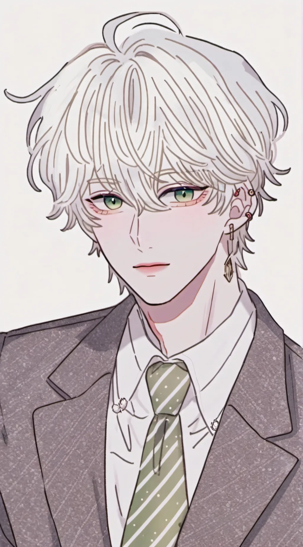 ai character: 🤍Alex💚 background