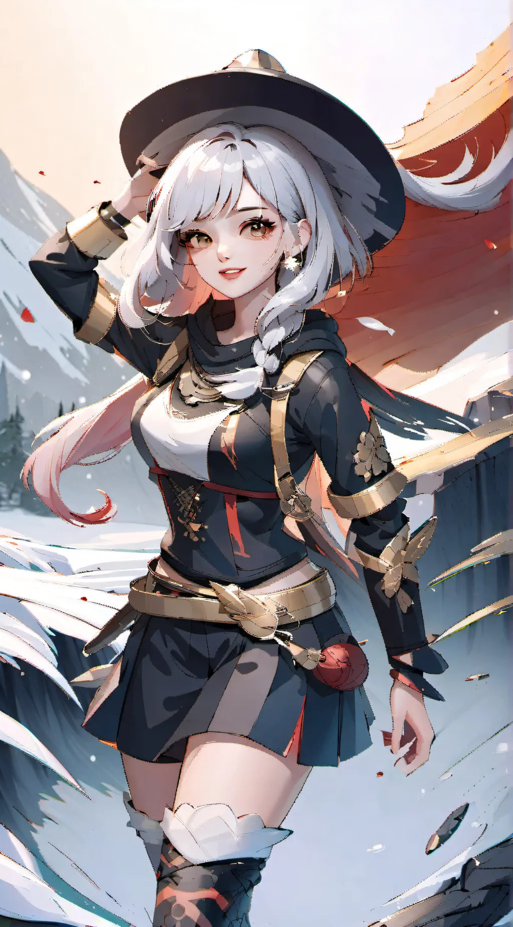 ai character: Eline background