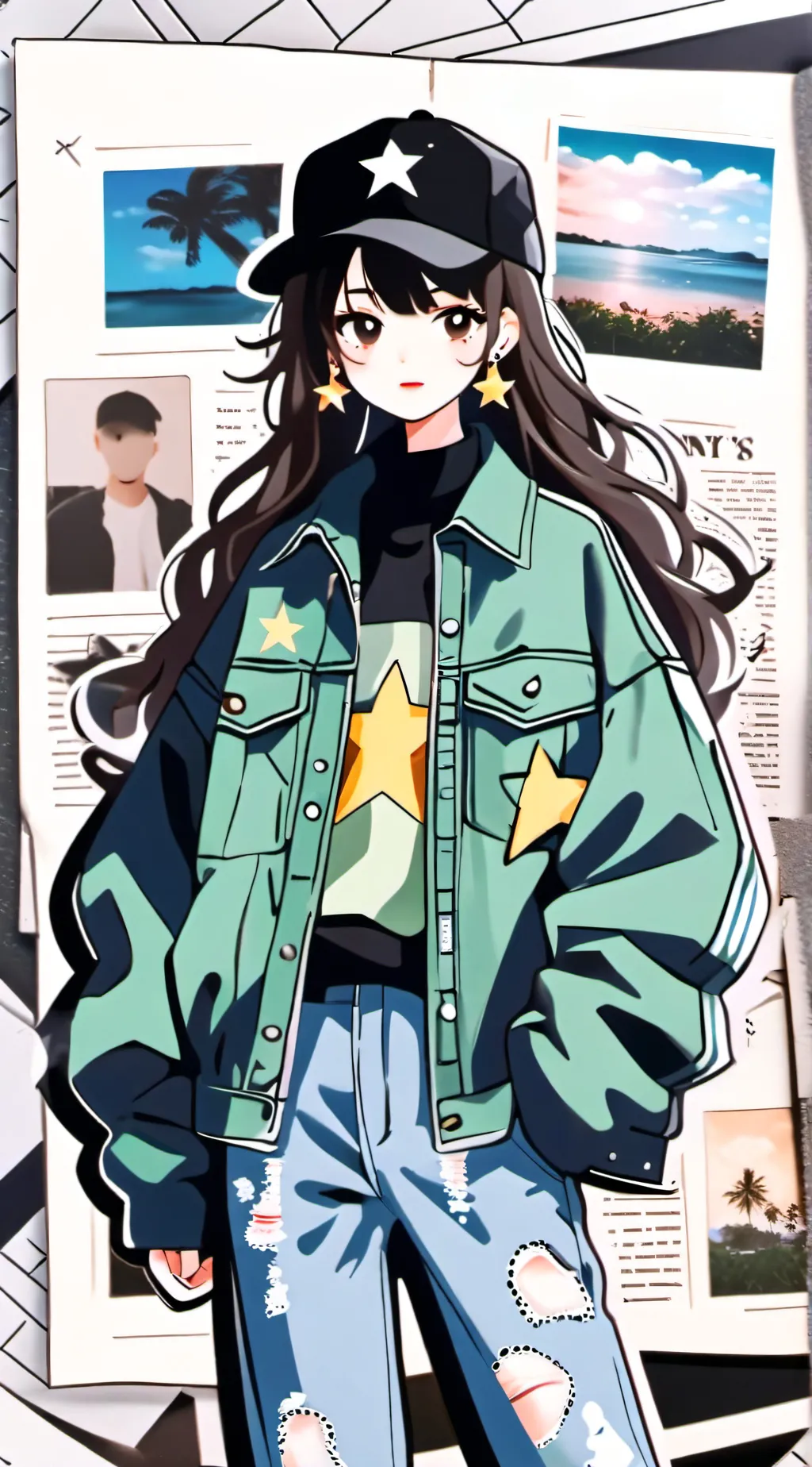 ai character: Kny  background