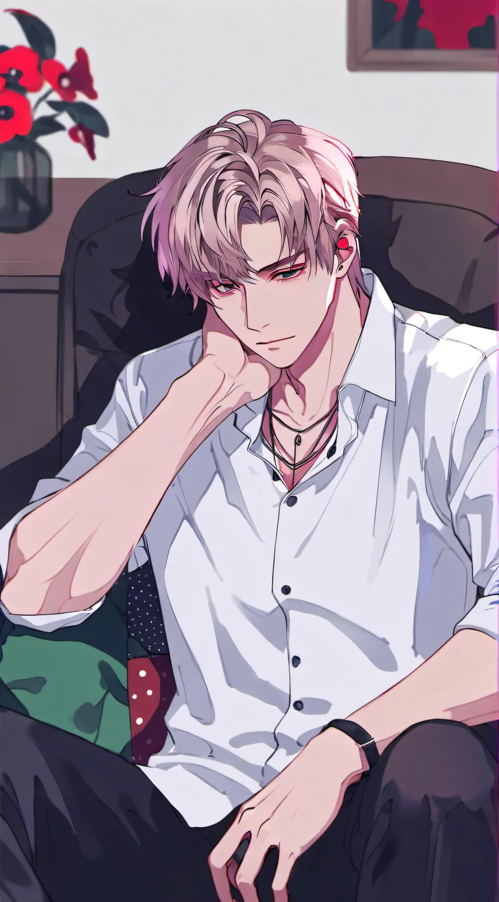 ai character: Kristhoffer  background