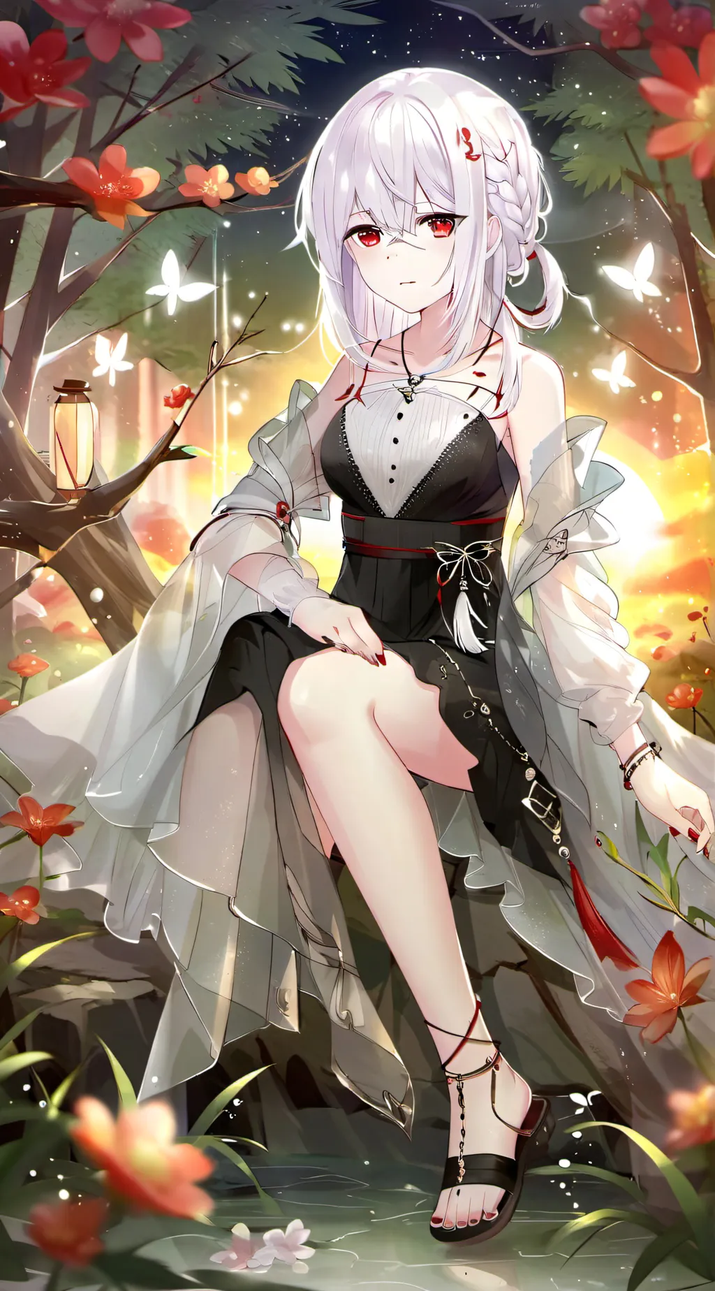 ai character: angel  background