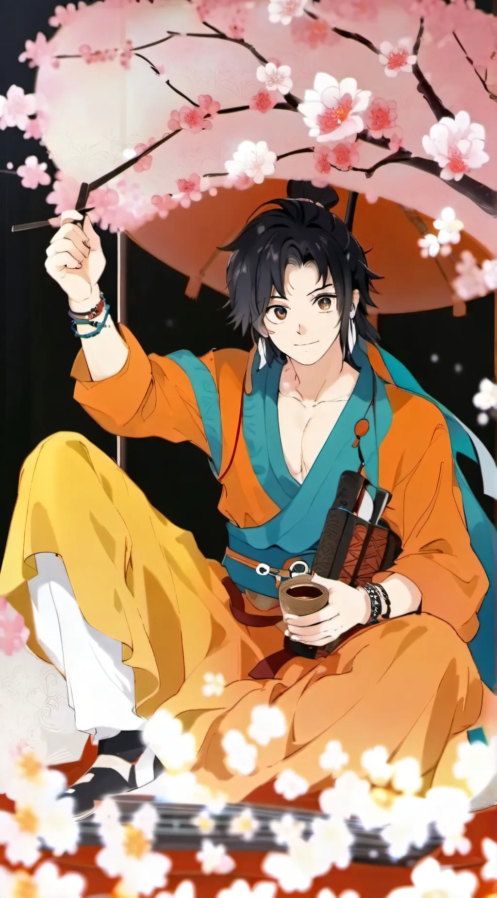 ai character: ✨hashiras✨ background