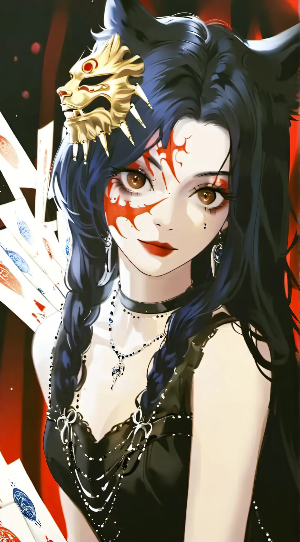 ai character: Nyx background