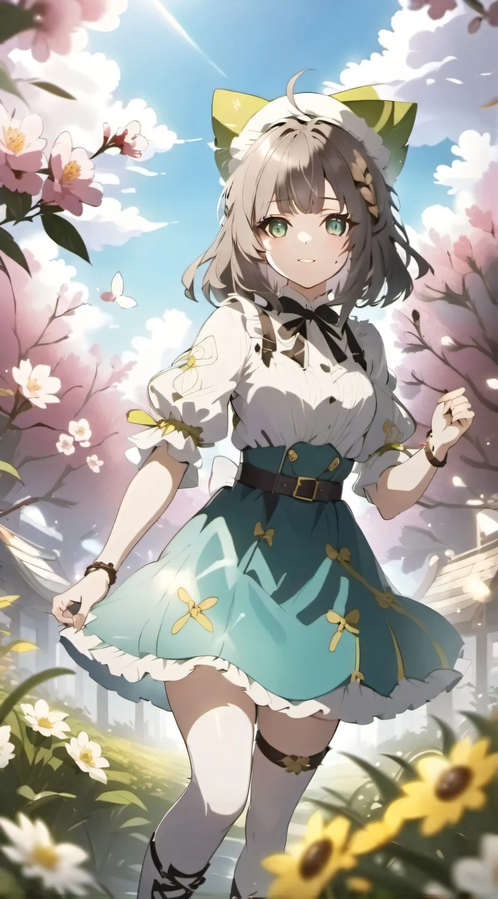 ai character: Brainrot background