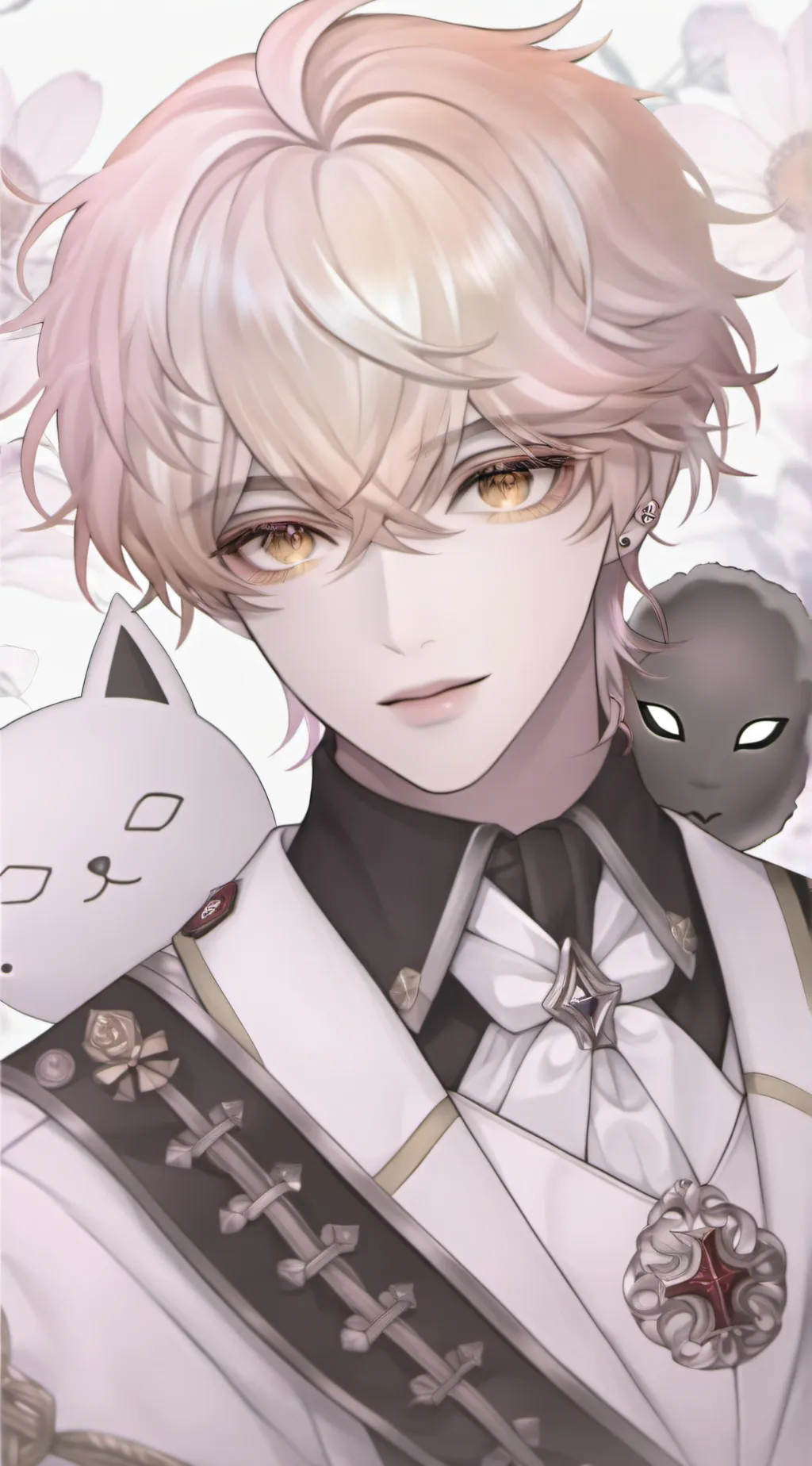 ai character: mask danshi background