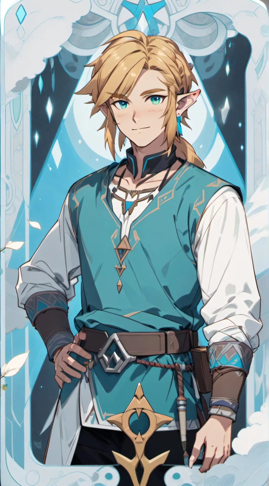 ai character: Link background