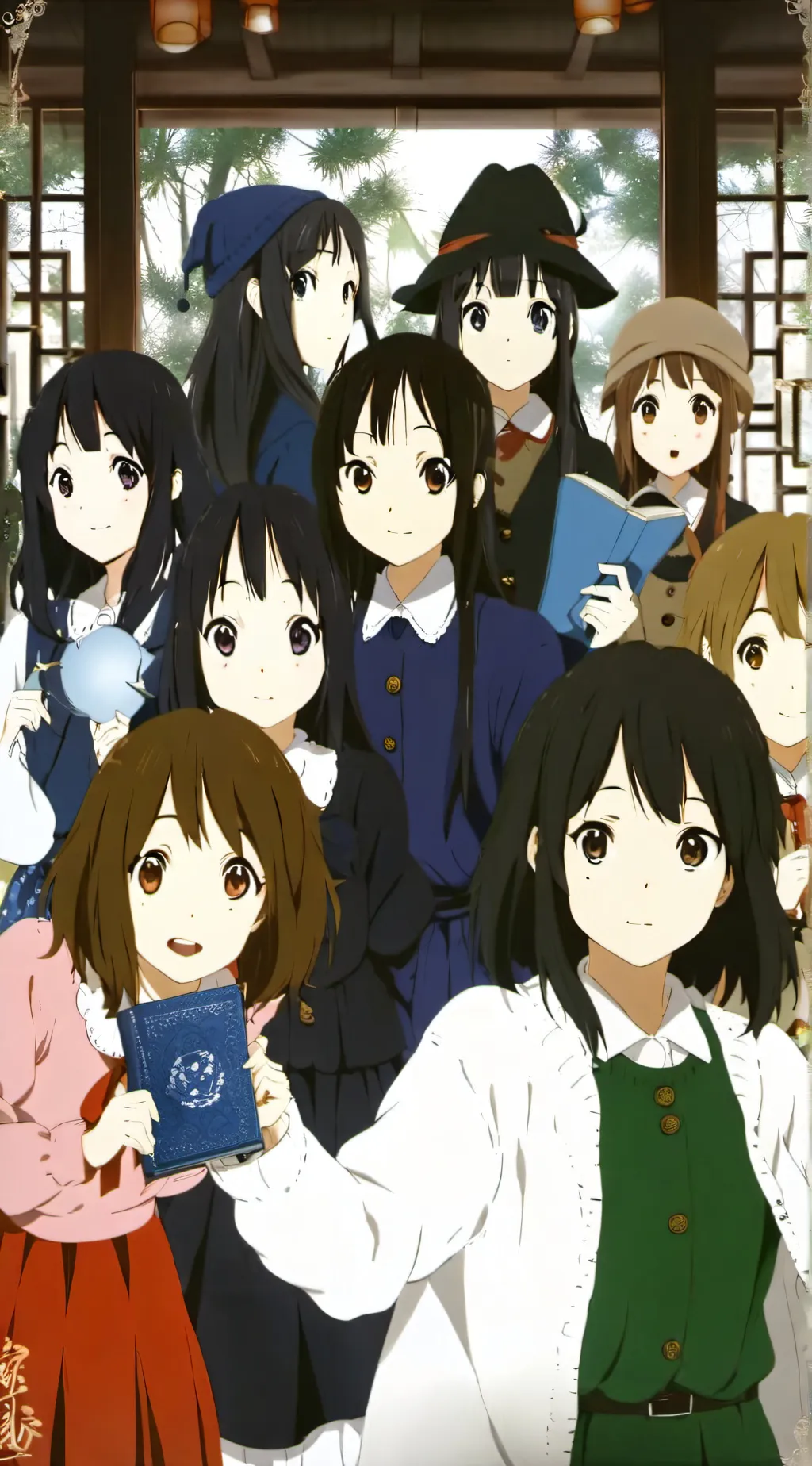 ai character: Haley&her friends background