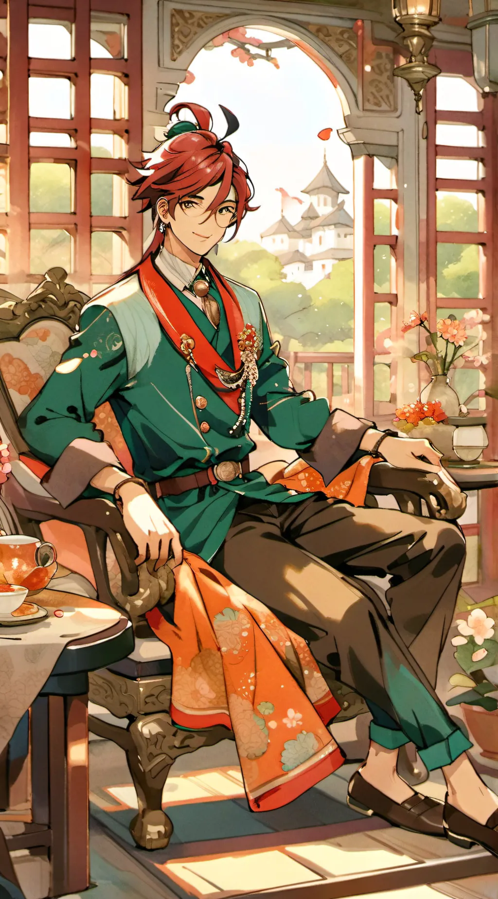 ai character: SML characters  background