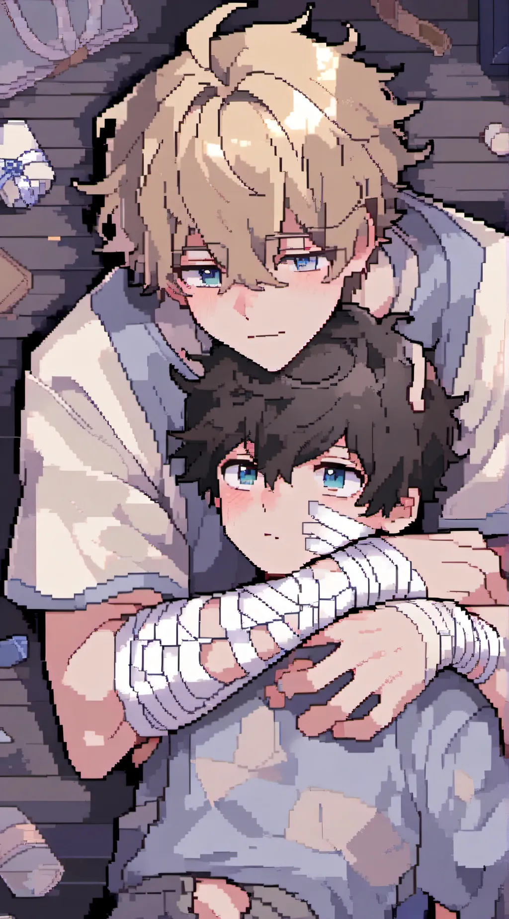 ai character: Josh and Adam background