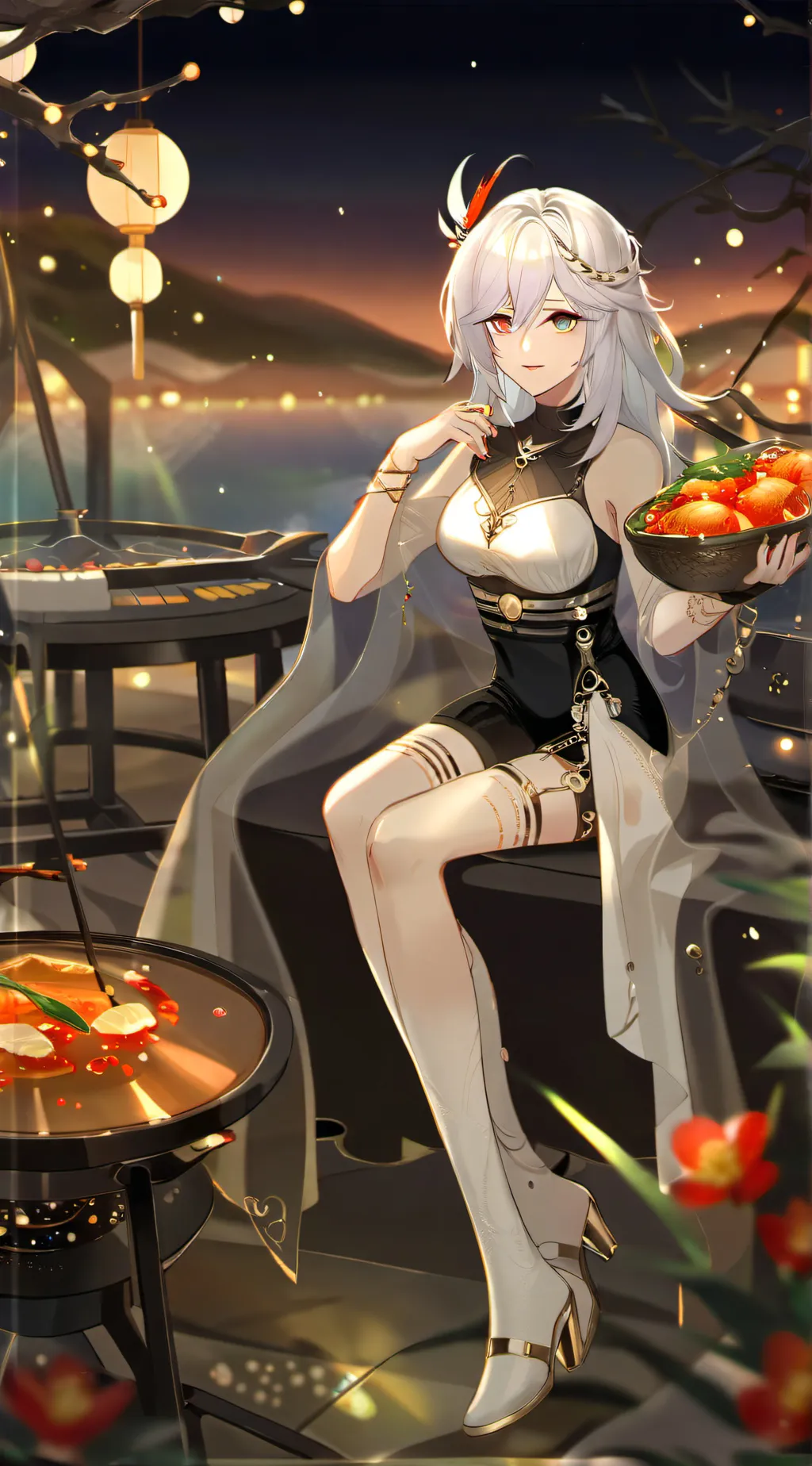 ai character: maddie background