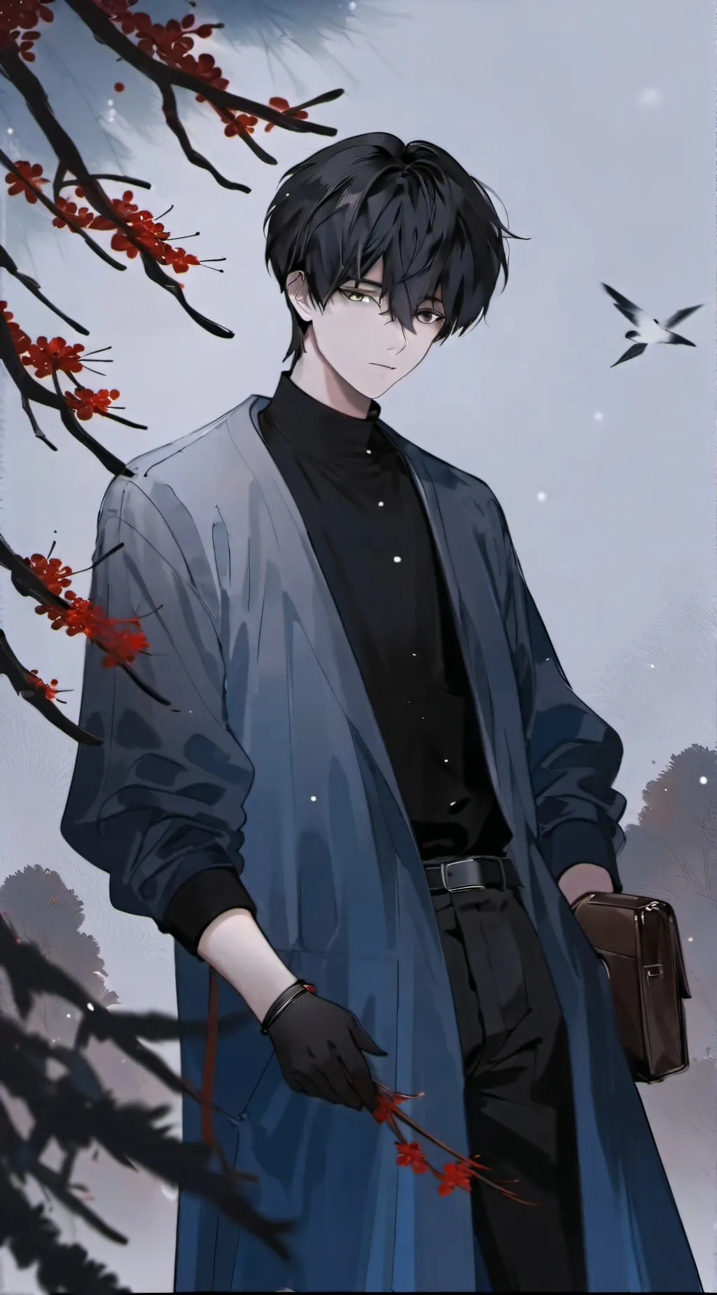 ai character: Zander background