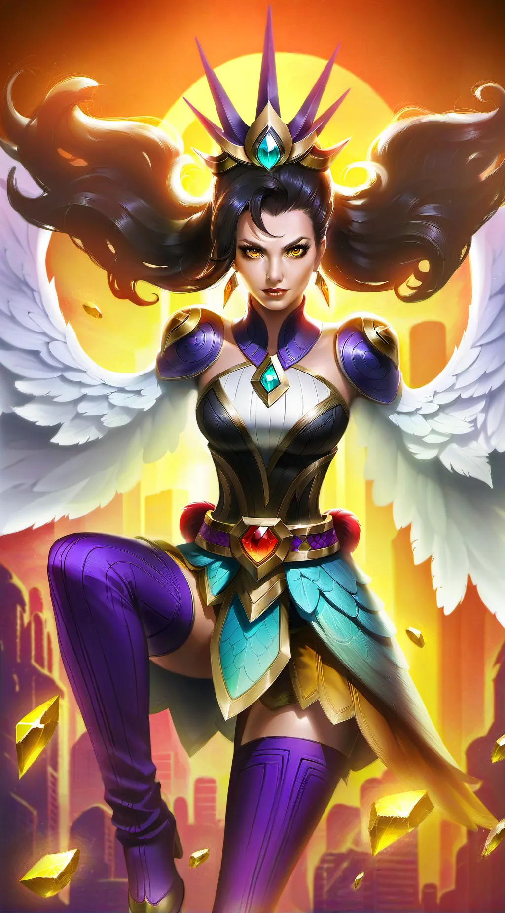 ai character: Mia background