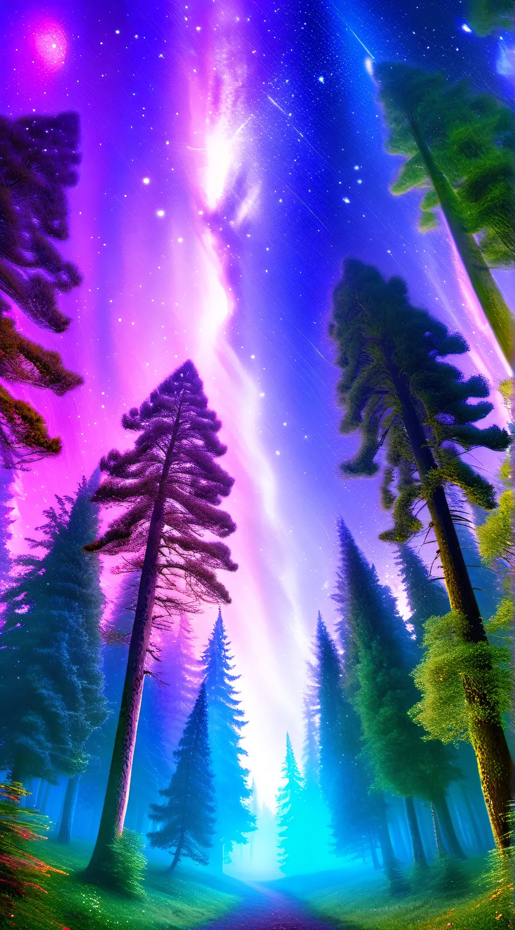 ai character: 🪻Star 💫 background