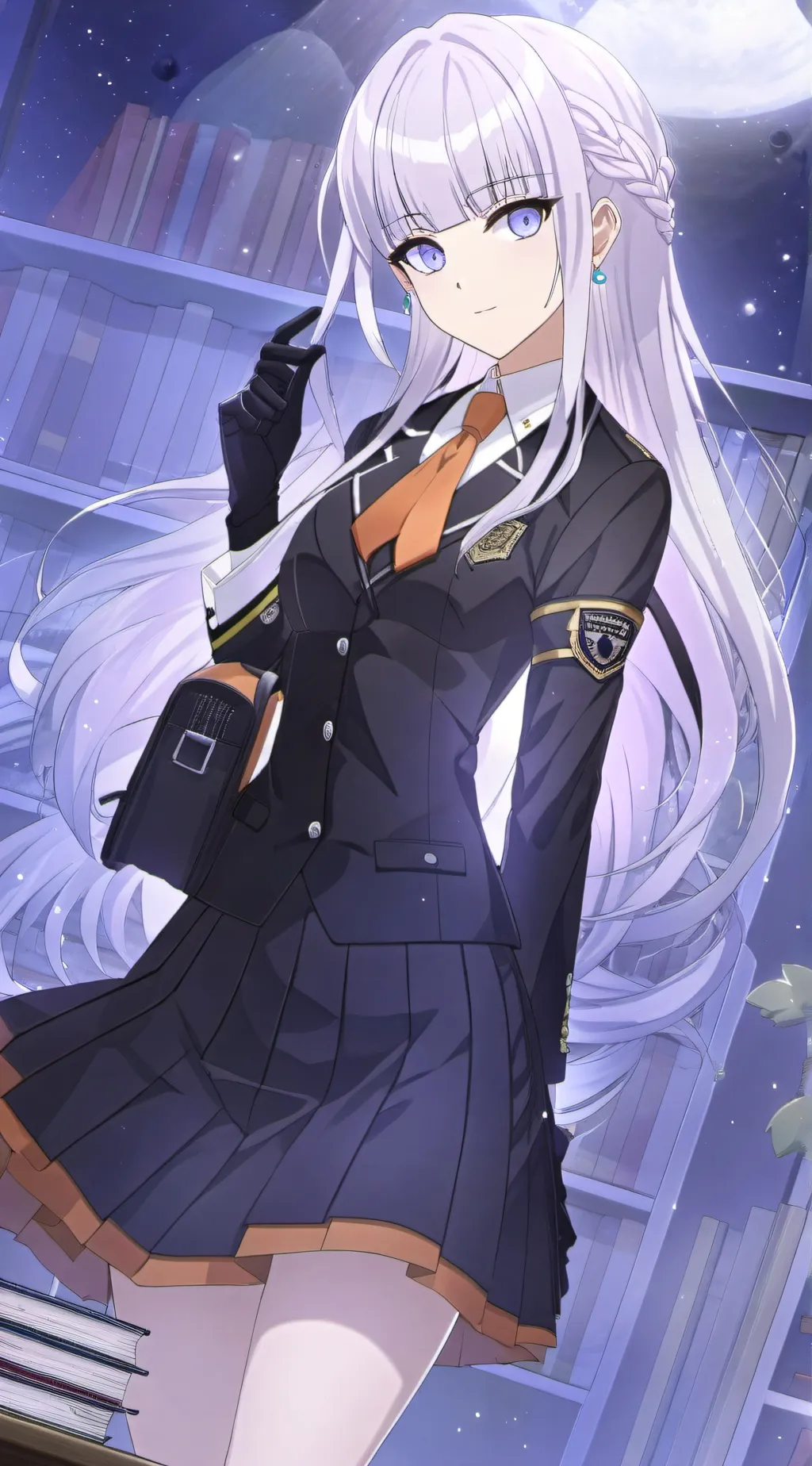 ai character: Komaru background