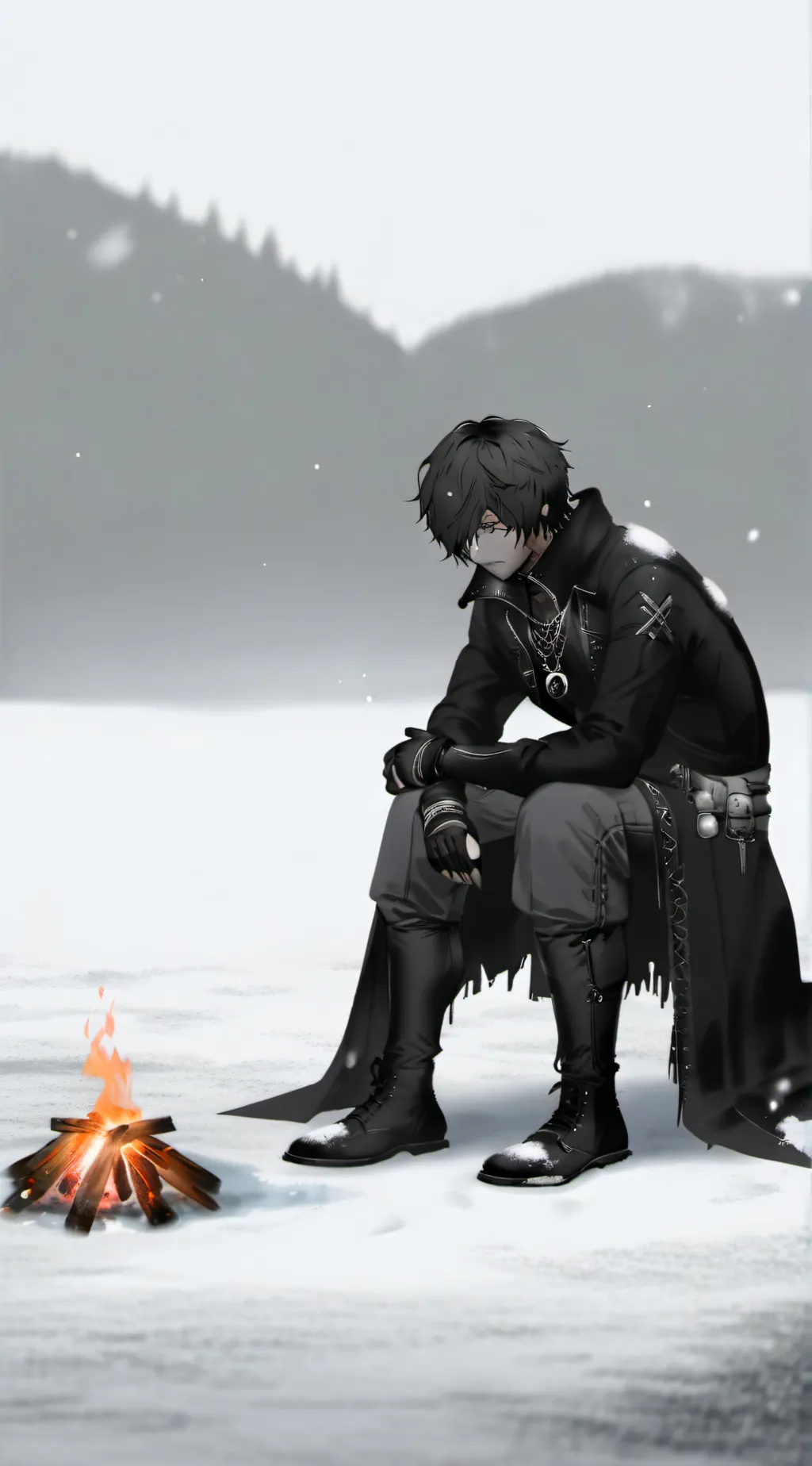 ai character: aruon  background