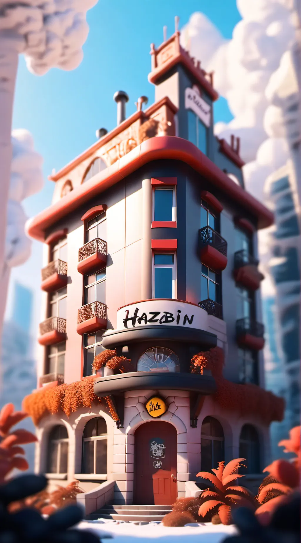 ai character: HH hate you background