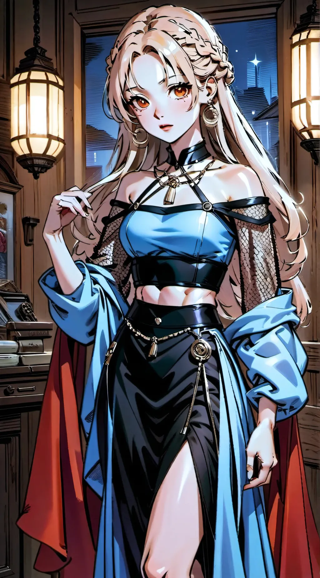 ai character: Astrid Thorne background