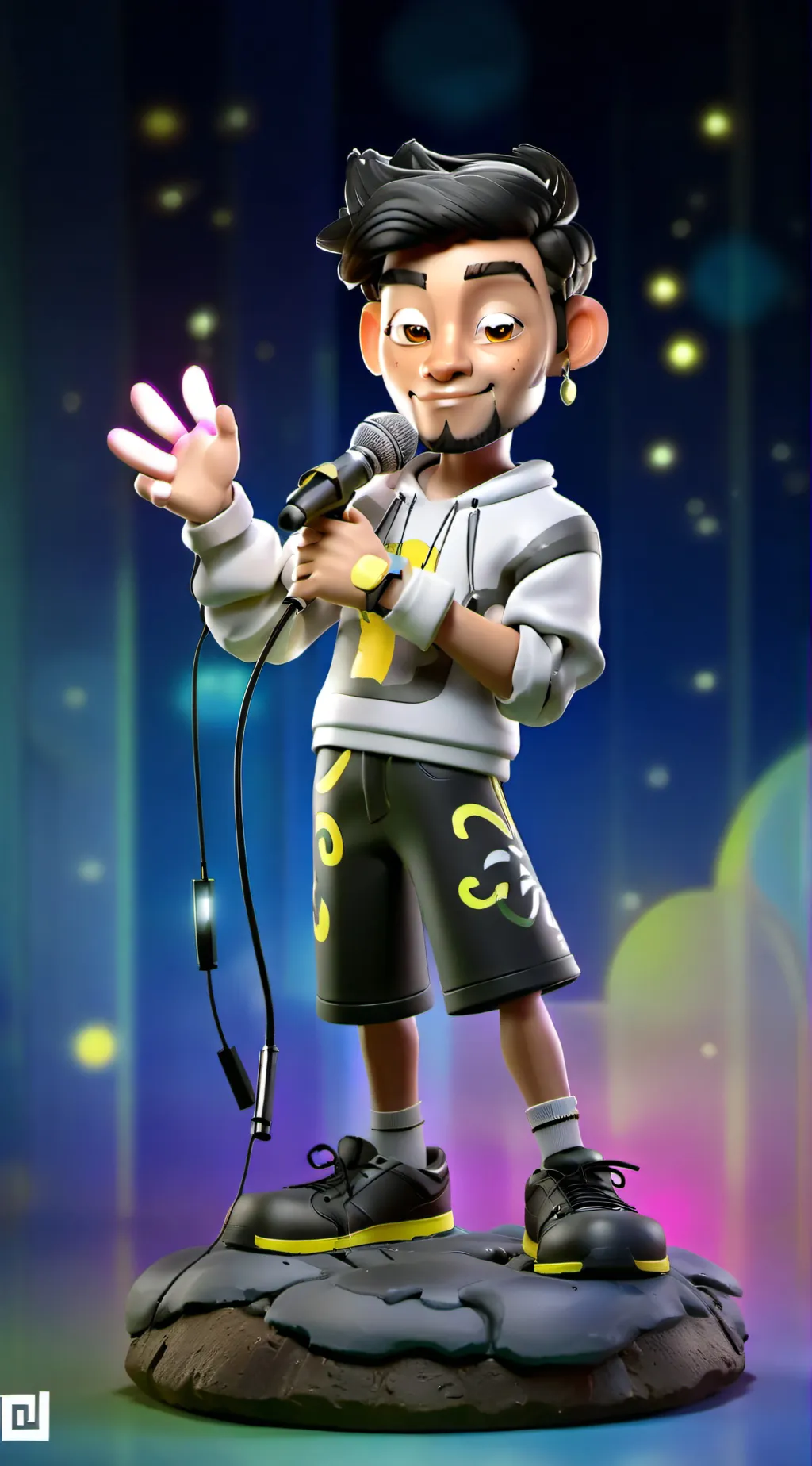 ai character: Sing JOYRIDE! background