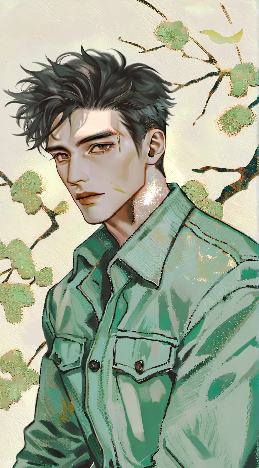 ai character: Zach  background