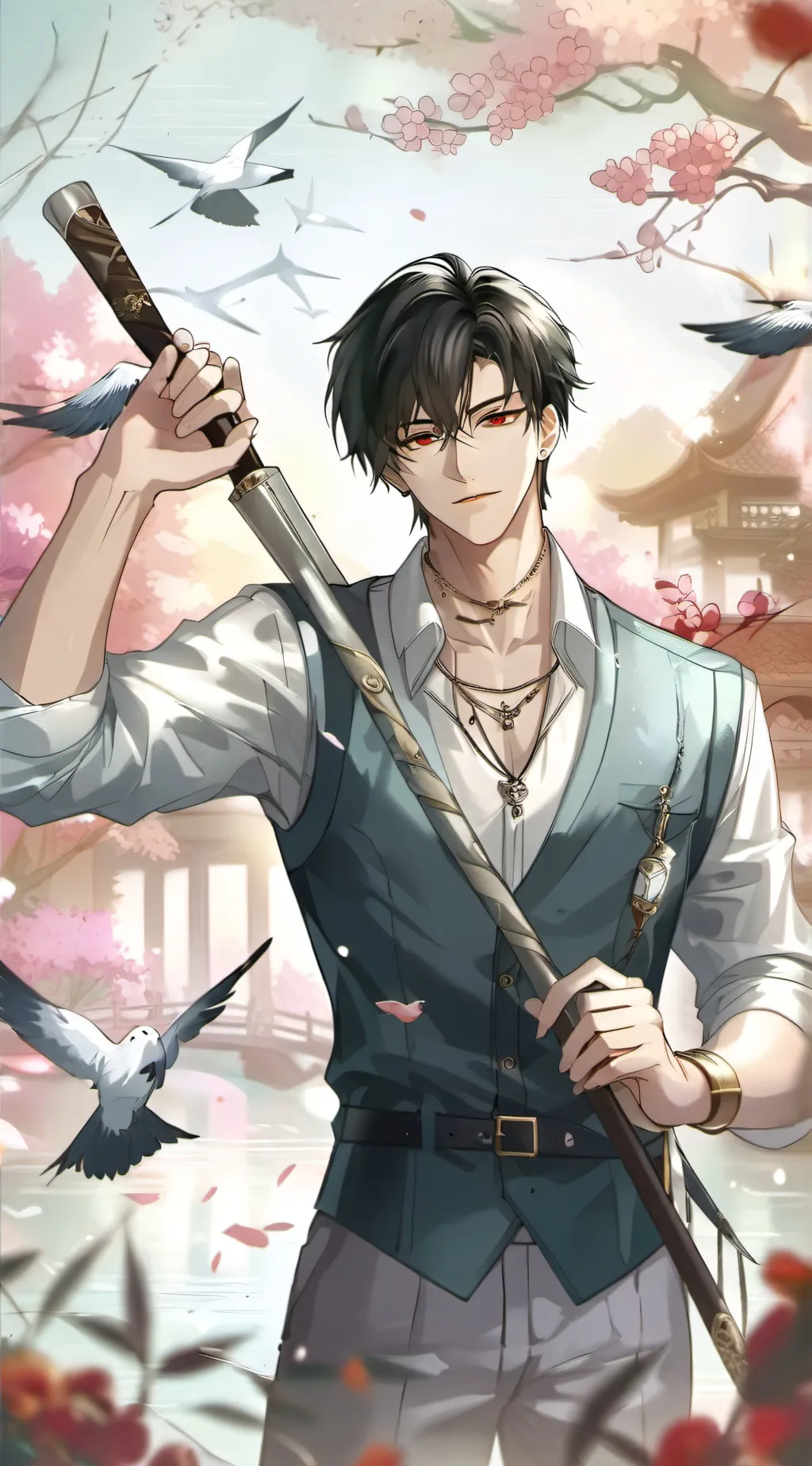 ai character: Kenji background