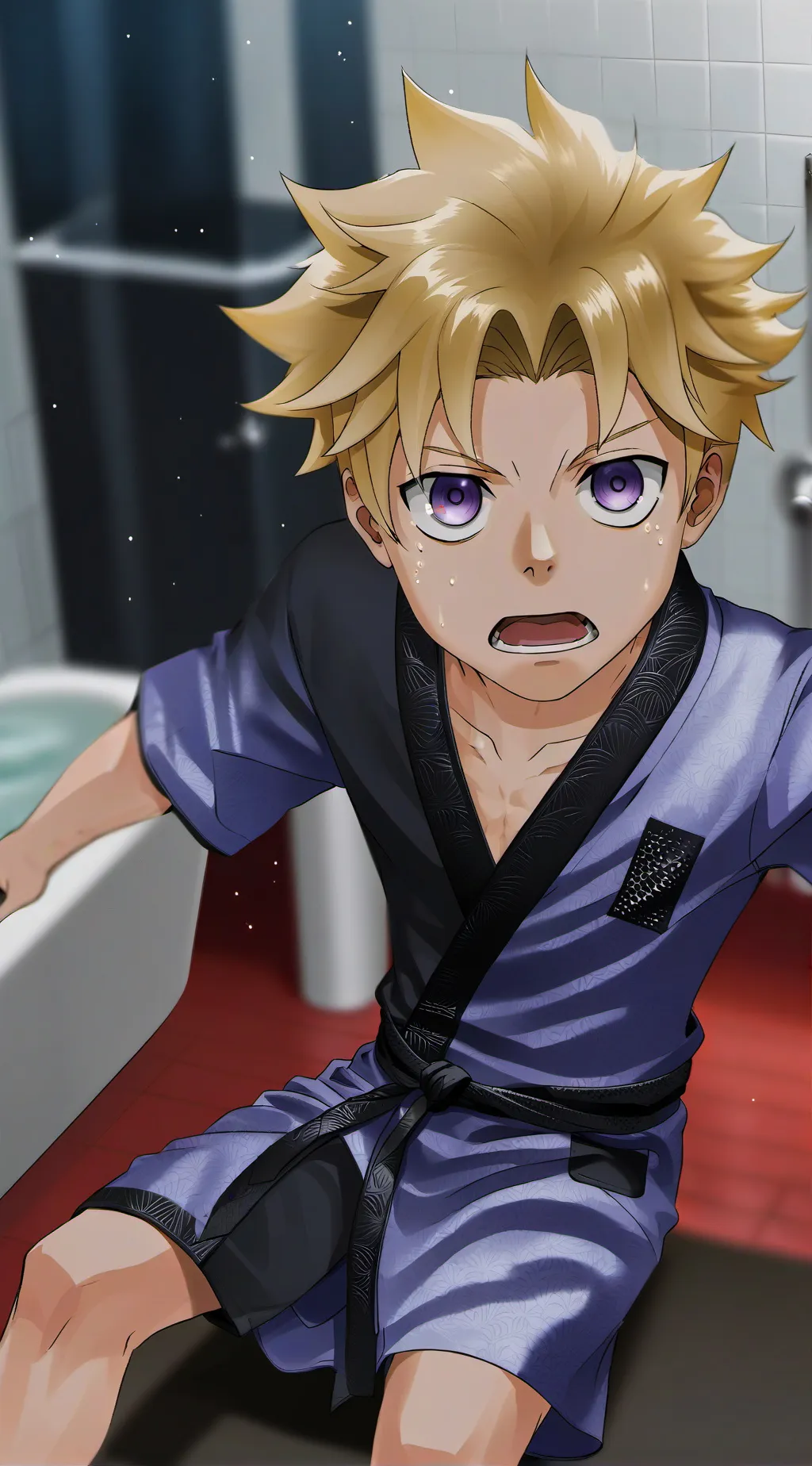 ai character: Aoyama💫🥐 background