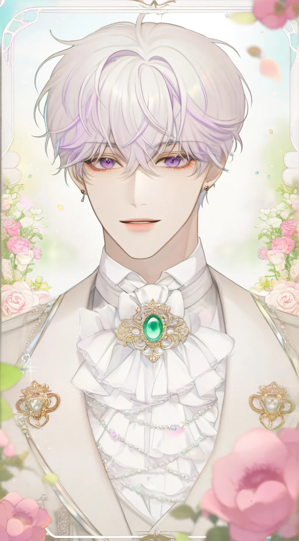 ai character: Leonardo background