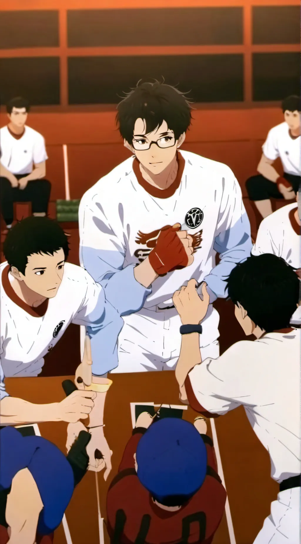 ai character: ds background