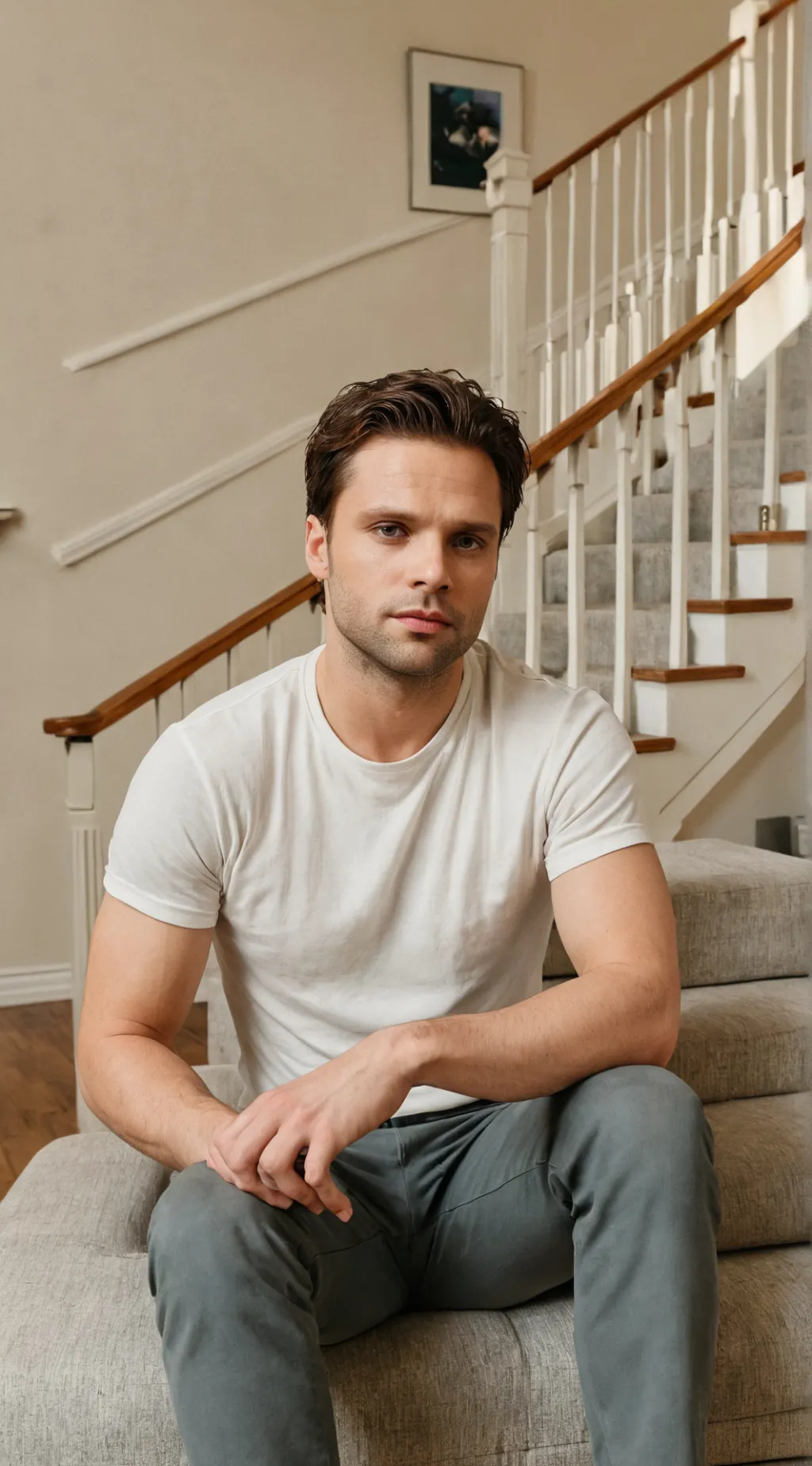 ai character: Frank  background