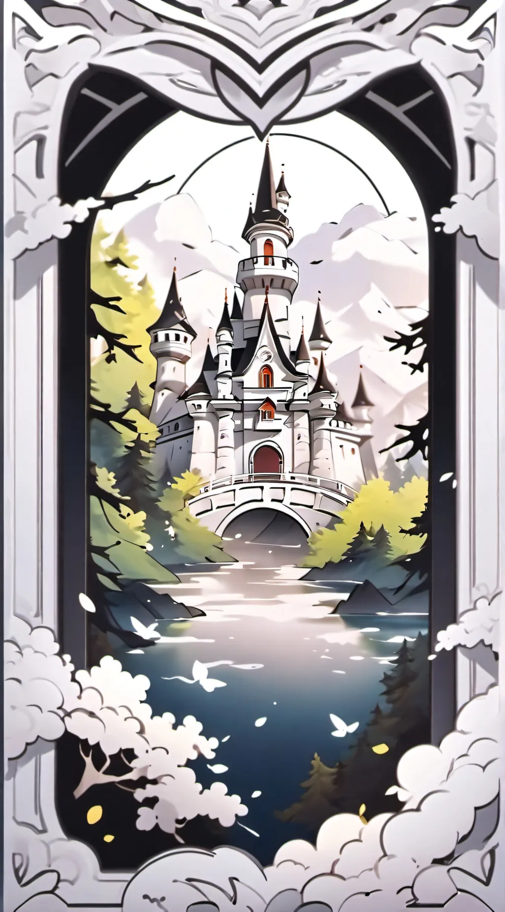 ai character: Mha vrrrr background