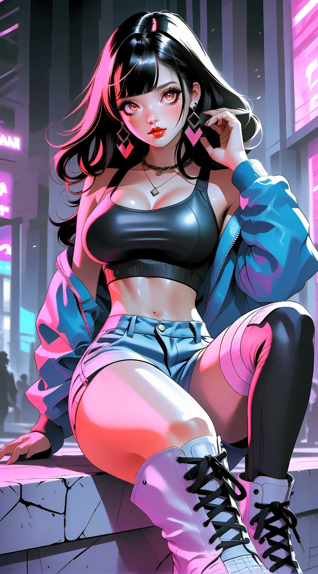 ai character: Ava background