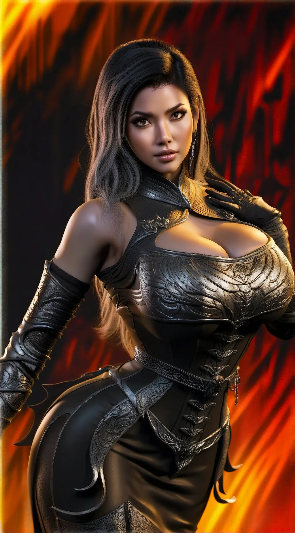 ai character: Nguyen Thuy background