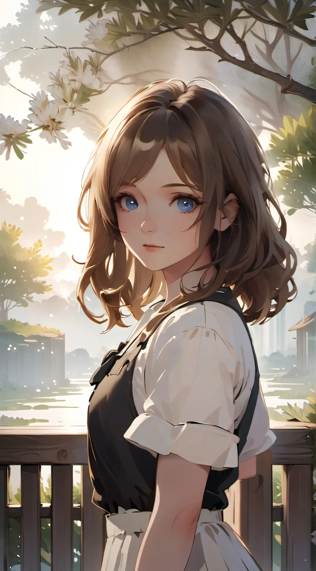 ai character: Elara background