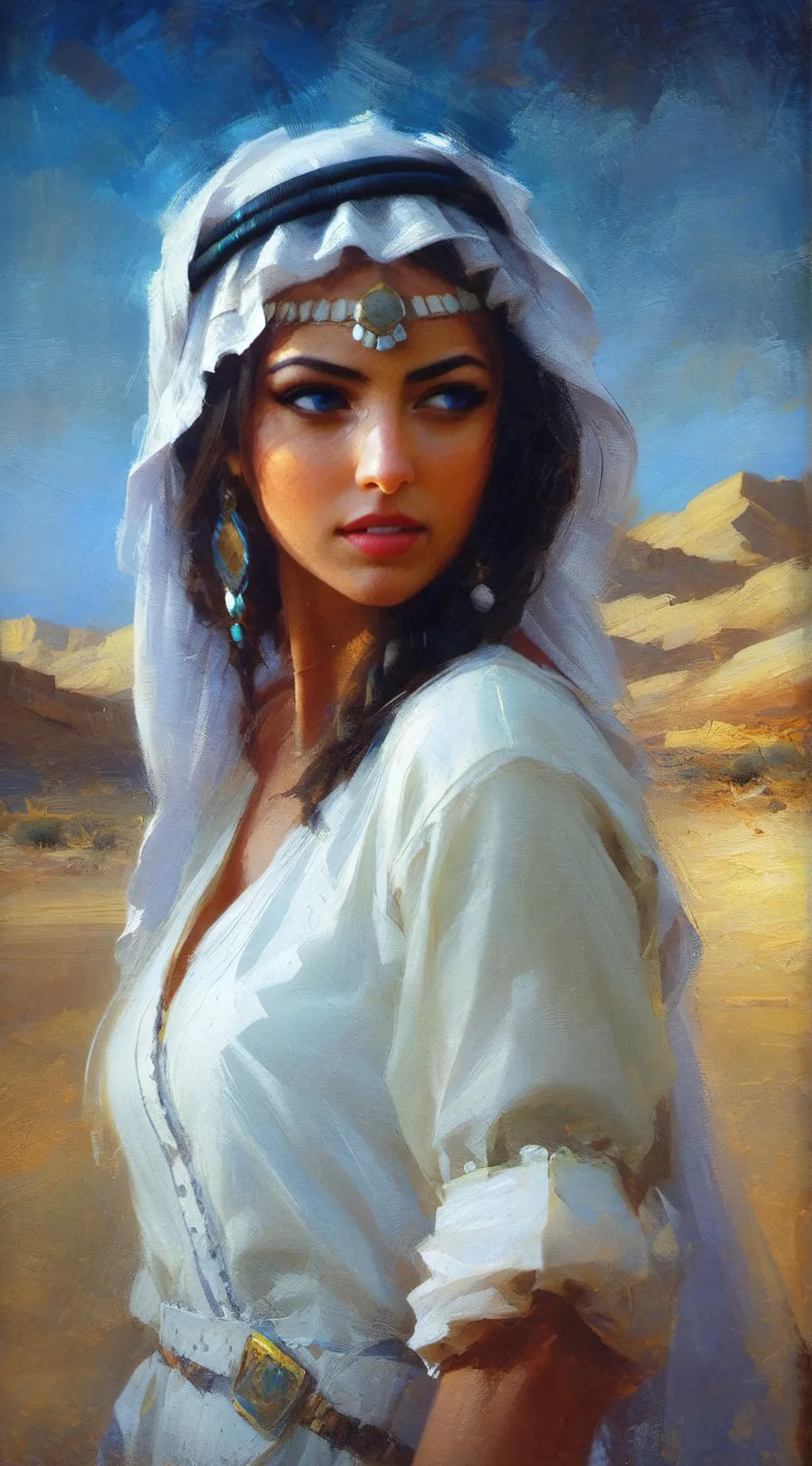 ai character: Princess Asisa  background