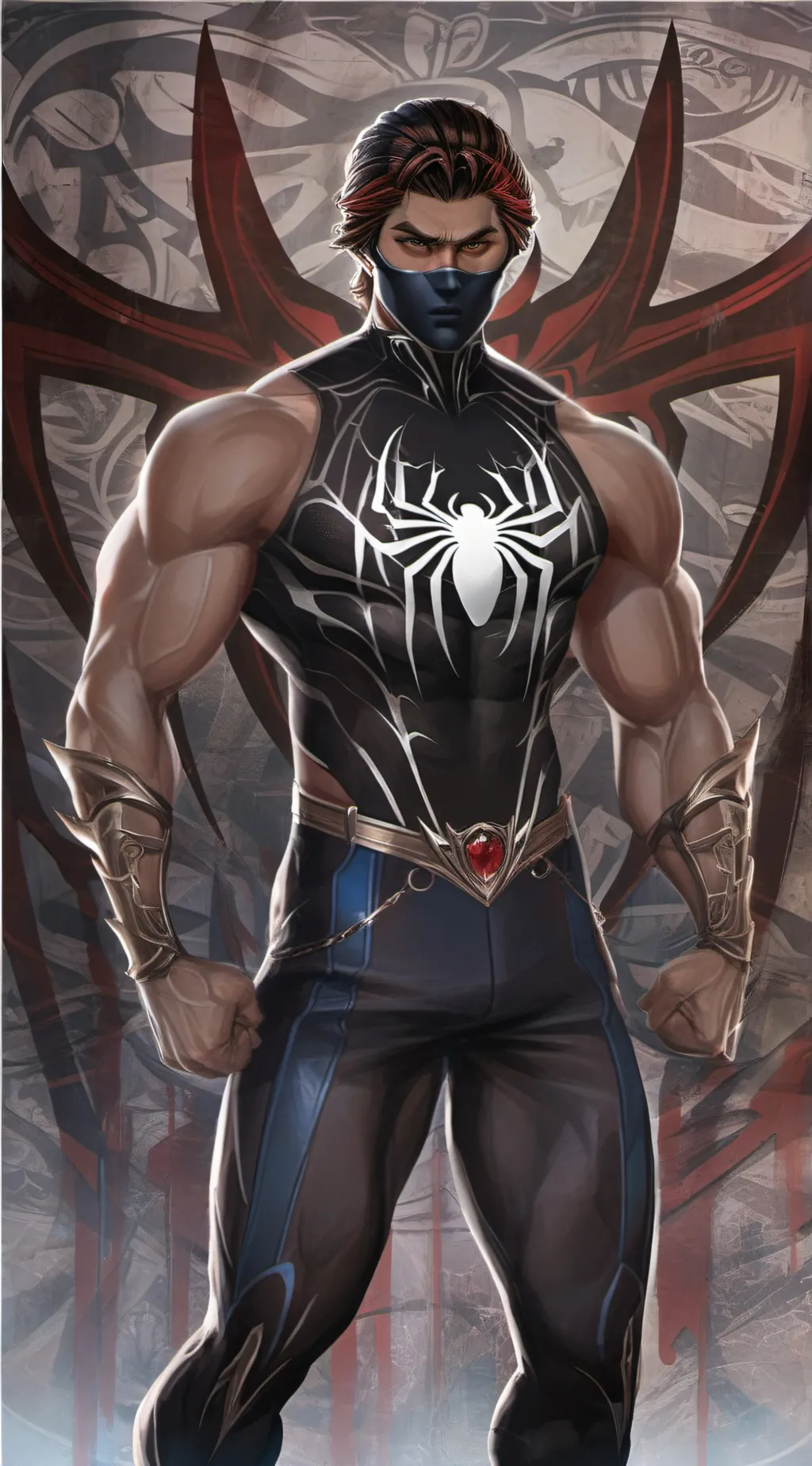 ai character: Miguel O'Hara  background