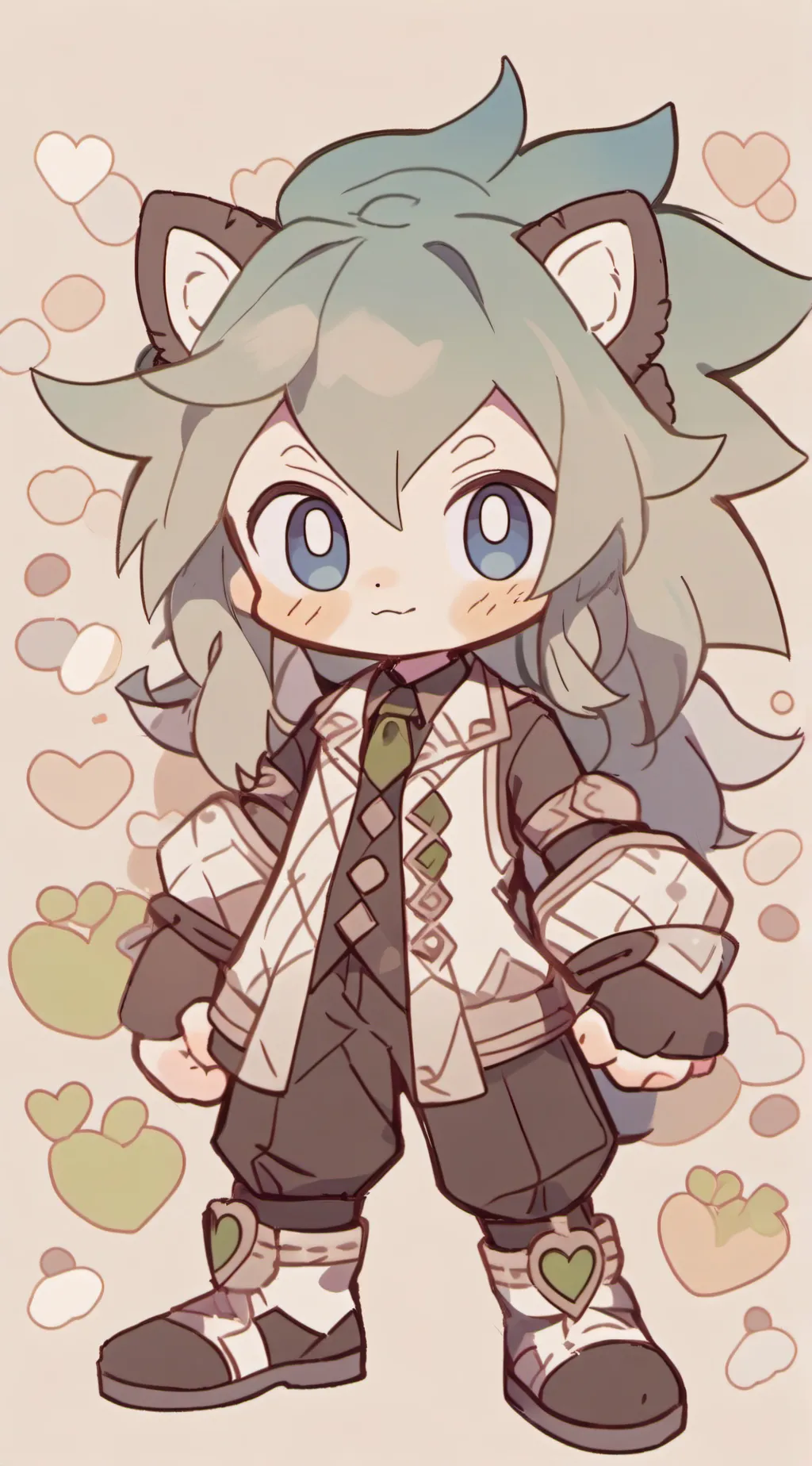 ai character: Hungry hero sonic background