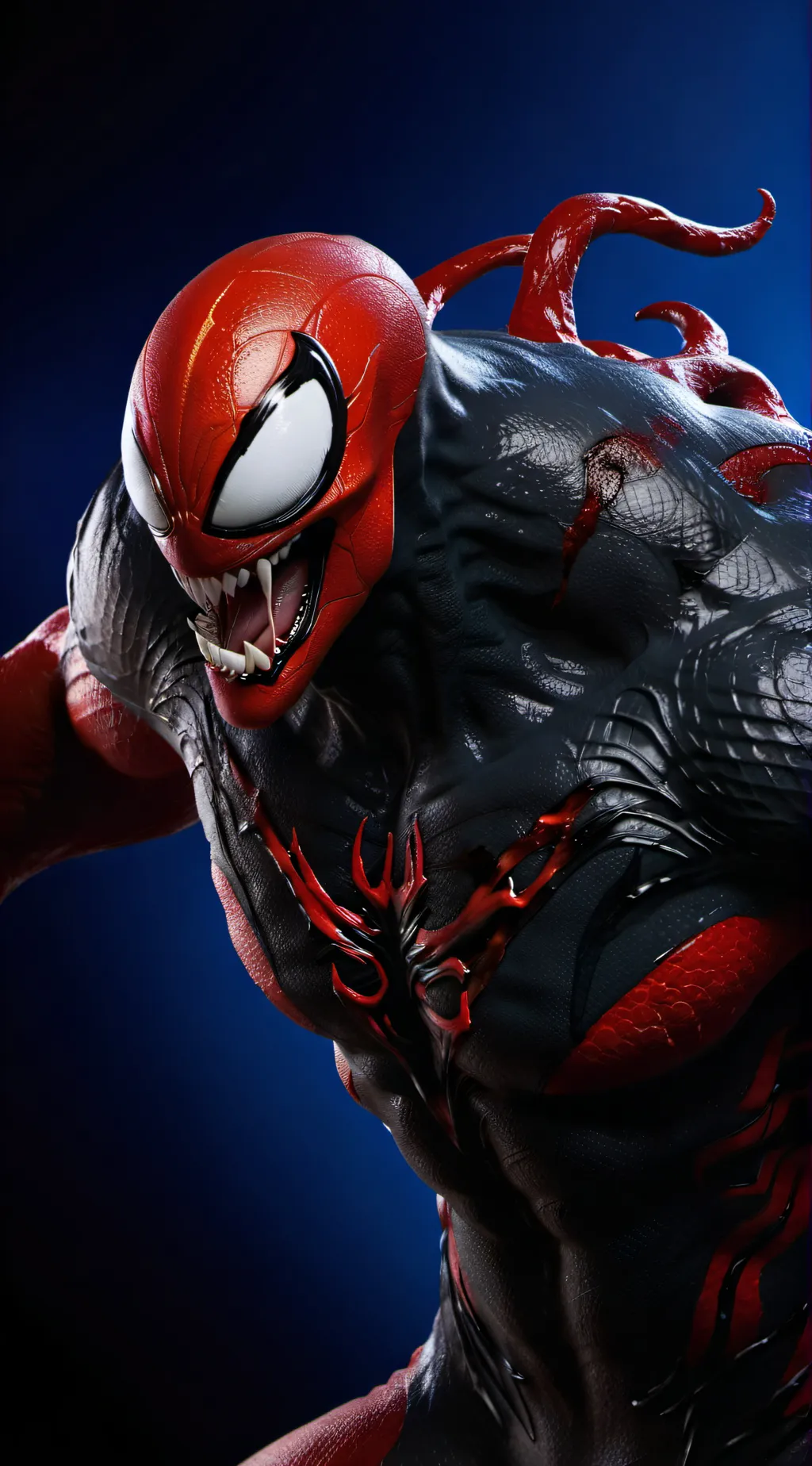 ai character: carnage and venom background