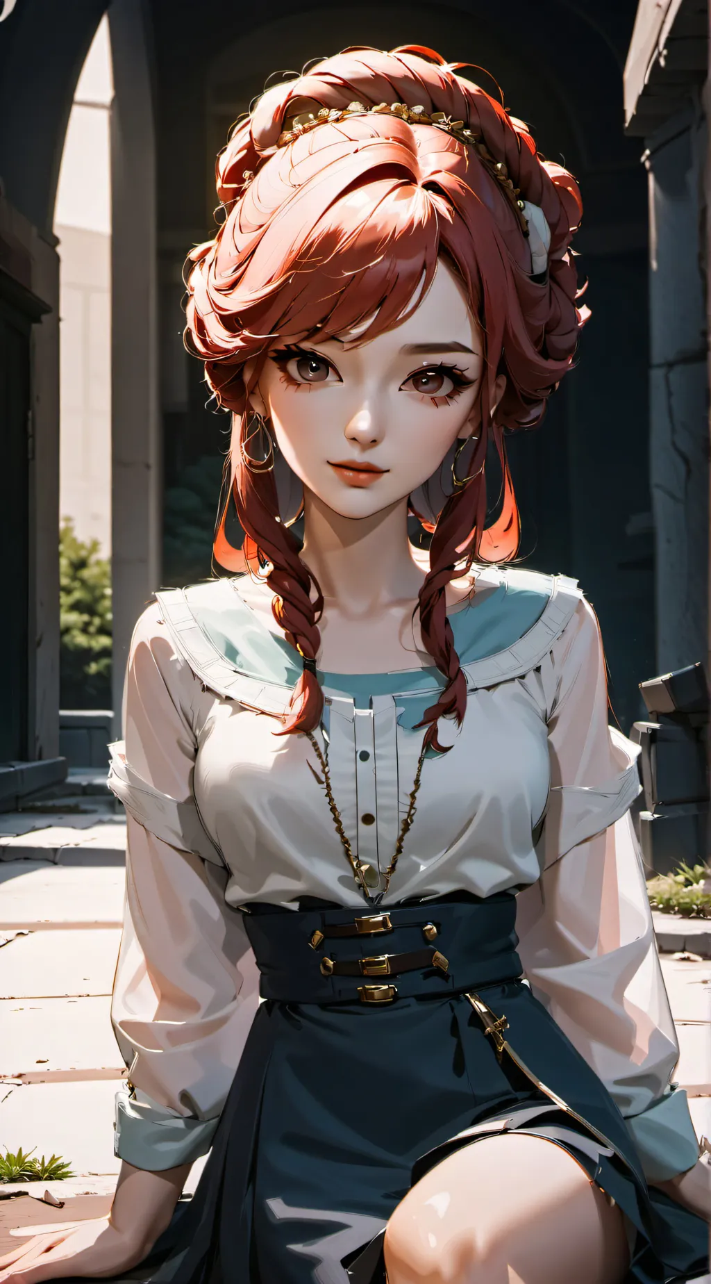 ai character: BINI GWEN 🐨 background