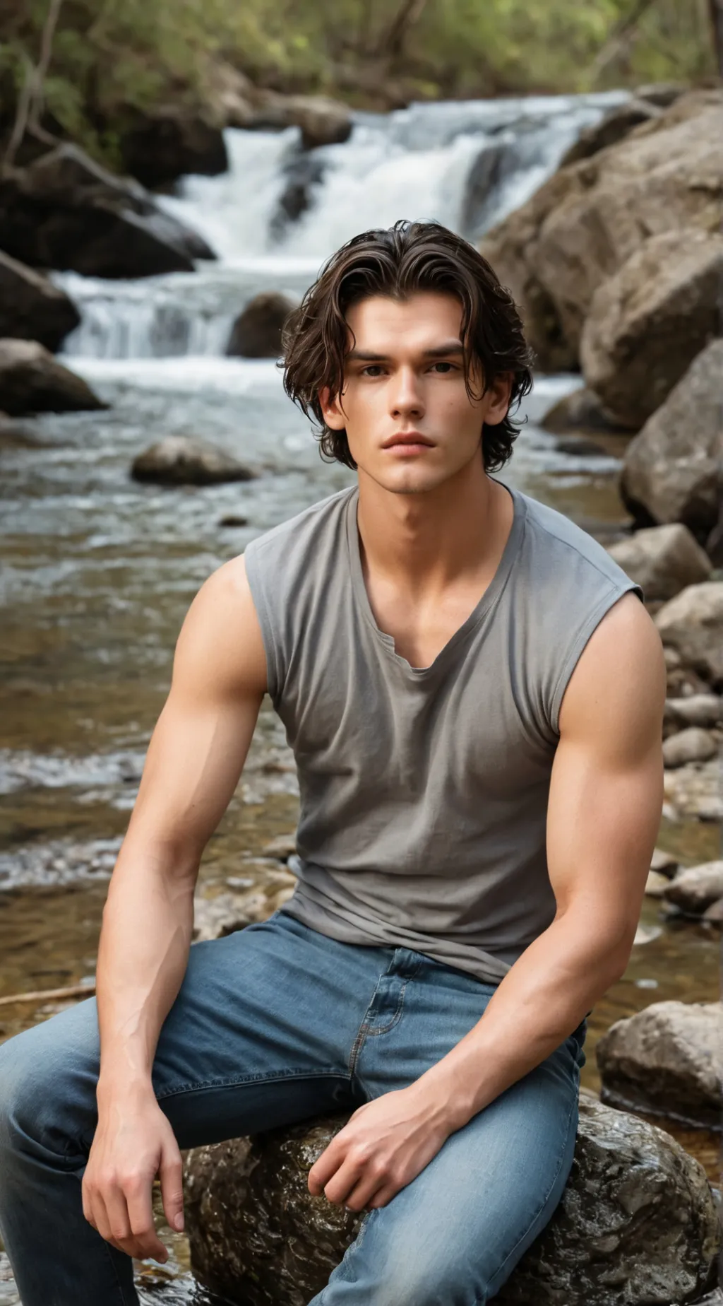 ai character: Sunny background