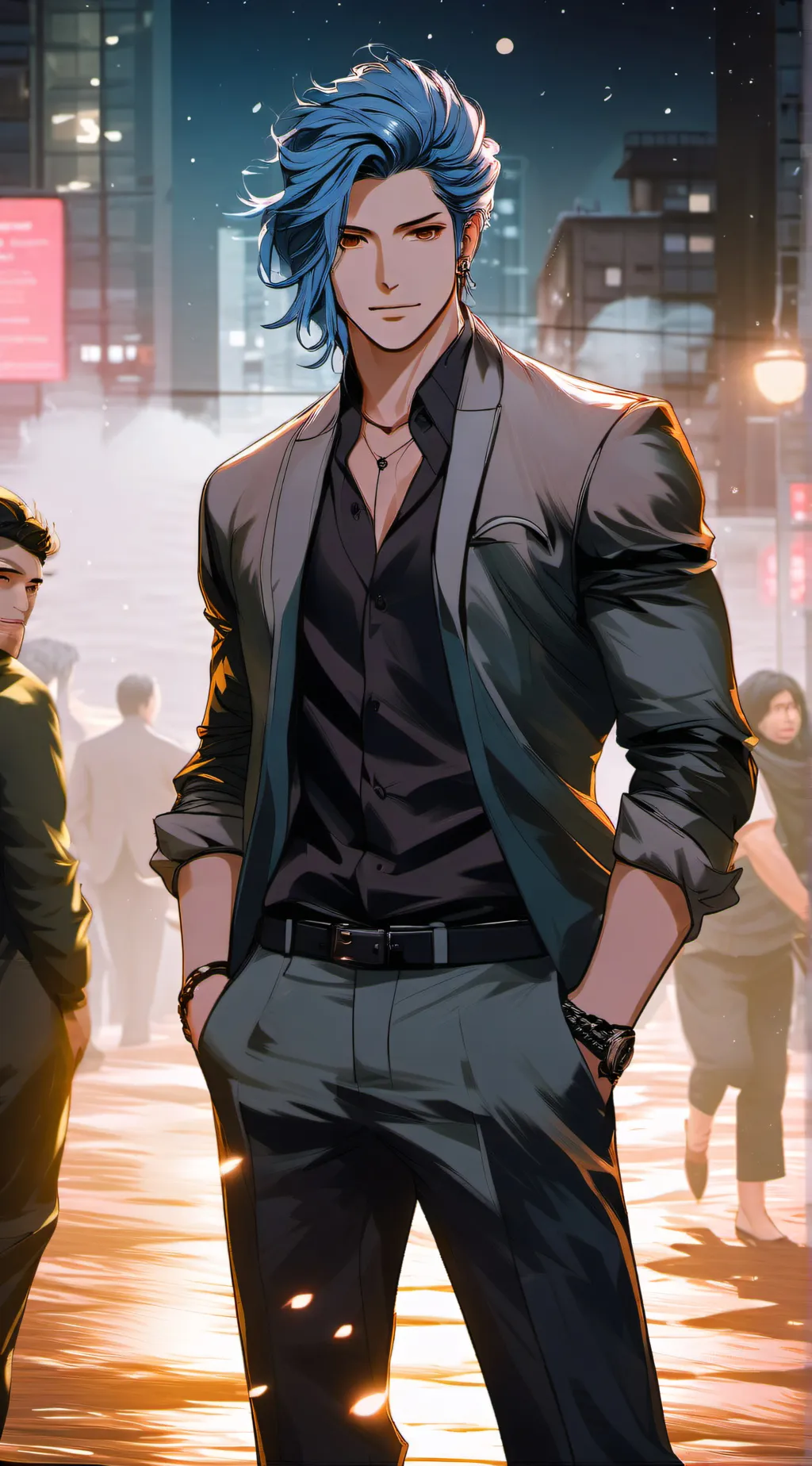 ai character: Jake  background