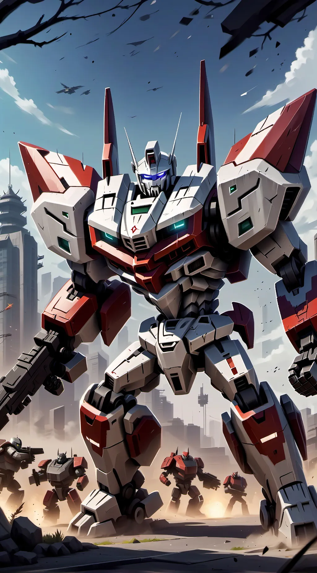 ai character: TFP Decepticon Vc. background