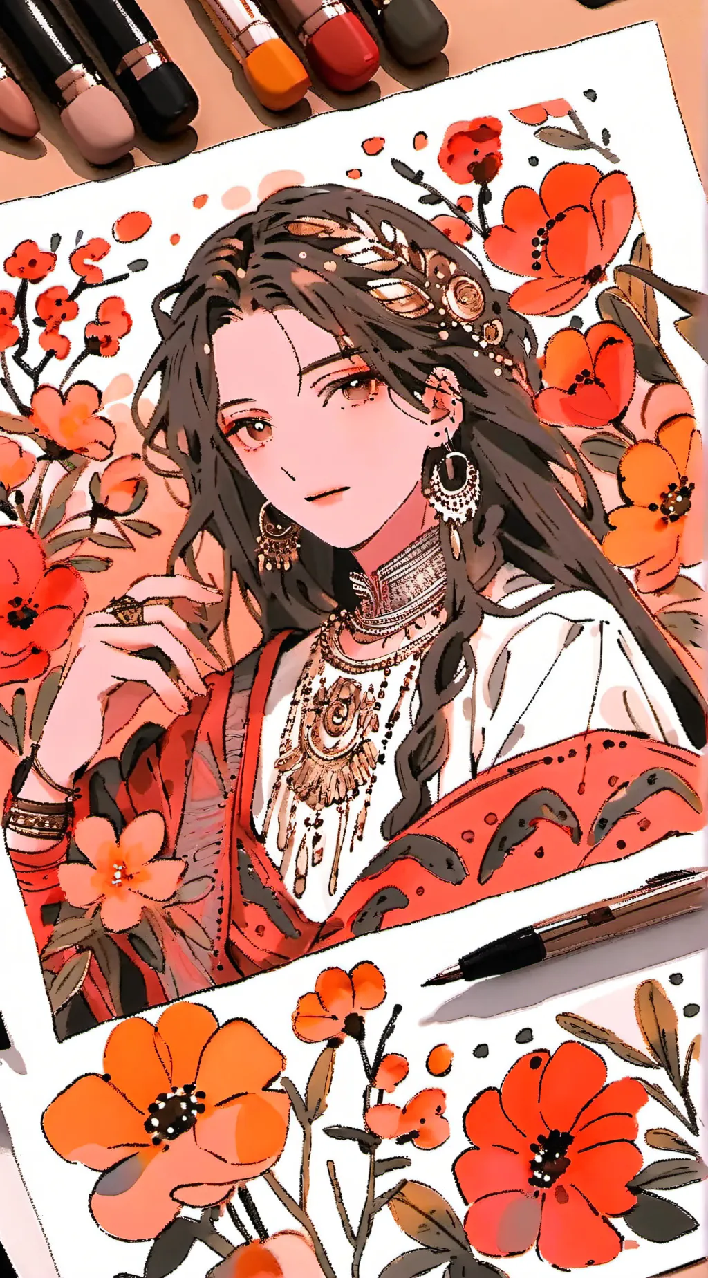 ai character: Maya background