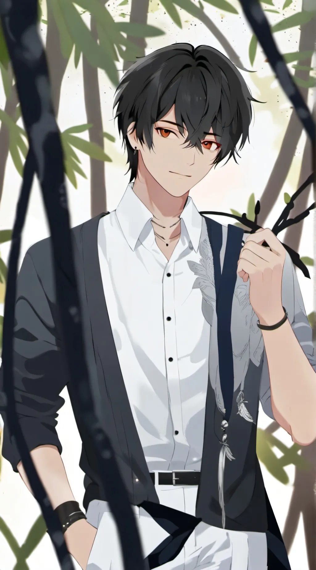 ai character: Austin  background