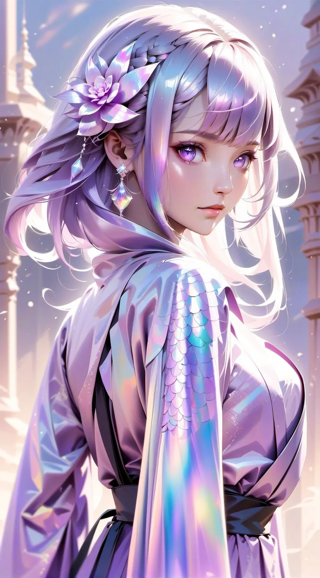 ai character: Викки background